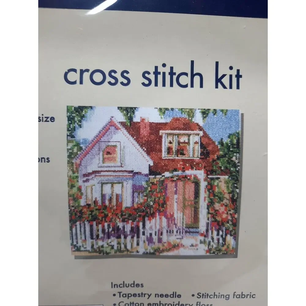 Crafters Square Cross Stitch Kit Coming Home 5x7